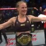 Valentina Shevchenko satisfaite blessure