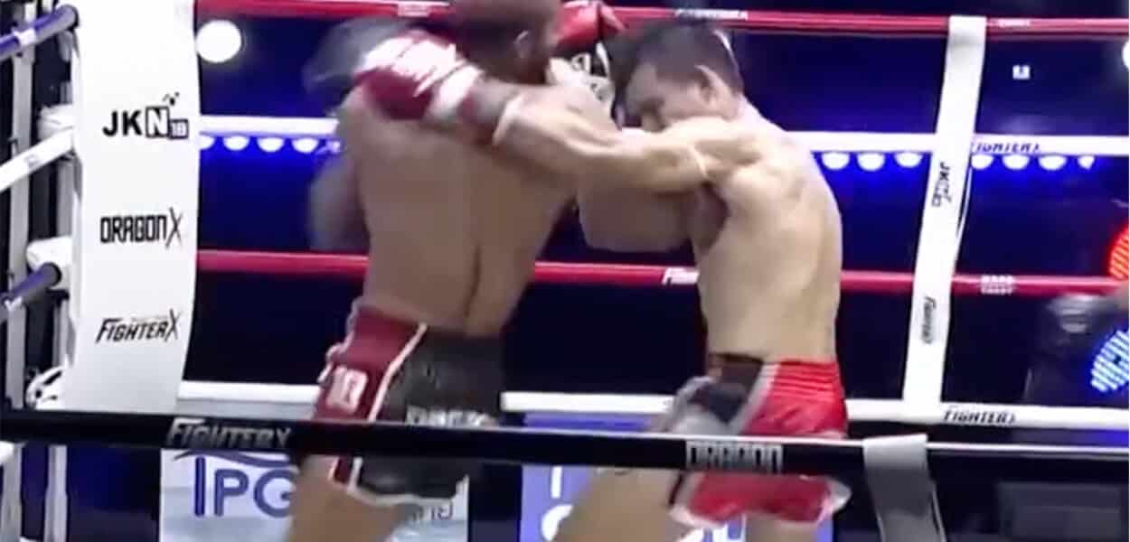 Boxe Thaï coma coup coude