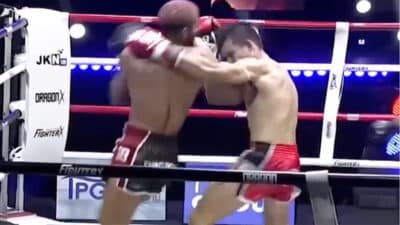 Boxe Thaï coma coup coude