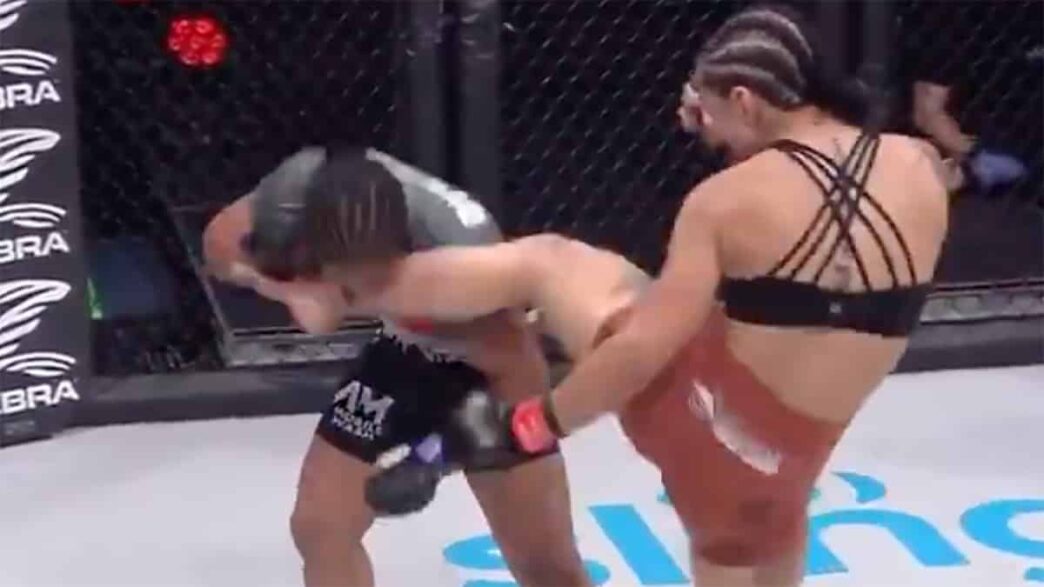 ko spectaculaire mma féminin