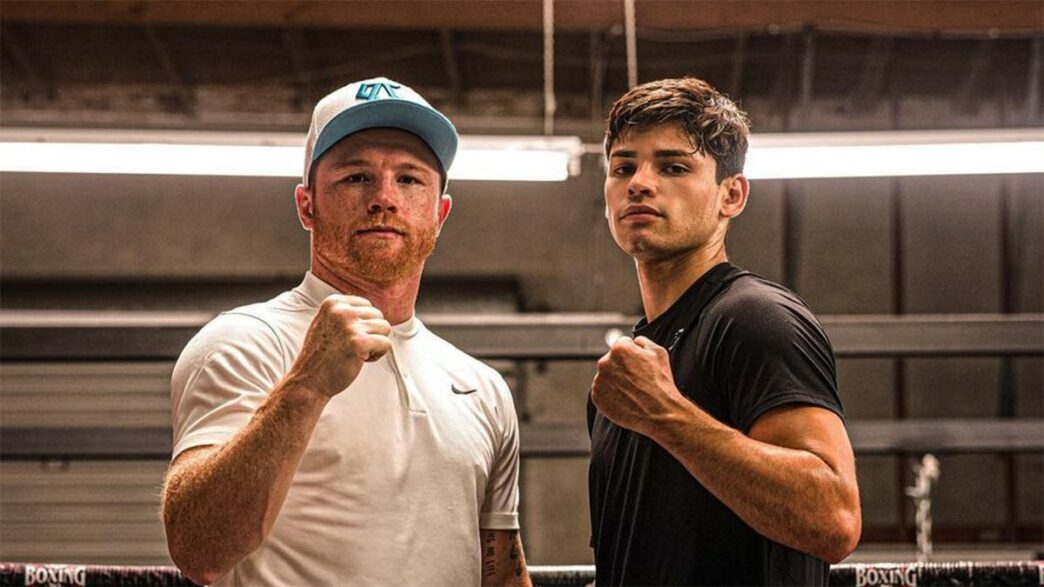 tension canelo ryan garcia