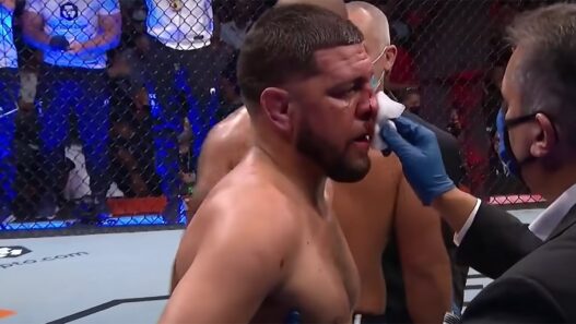 nick diaz blessure