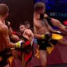 KO d&eacute;vastateur head kick MMA