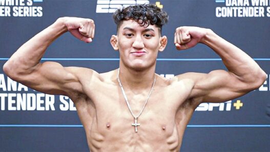 plus jeune athl&egrave;te UFC