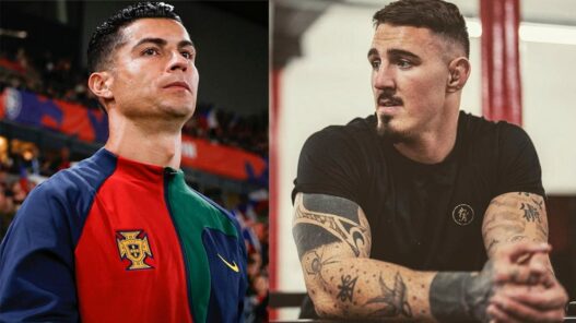 tom aspinall cristiano ronaldo