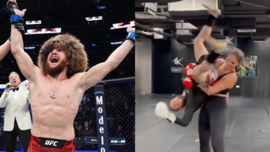 ufc soulever kickboxeuse
