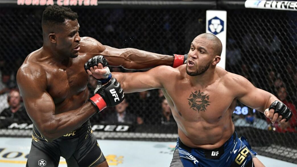 ngannou gane blessure