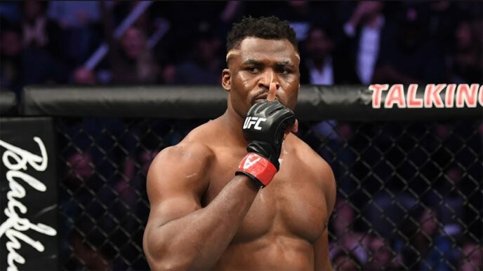francis ngannou contrat UFC