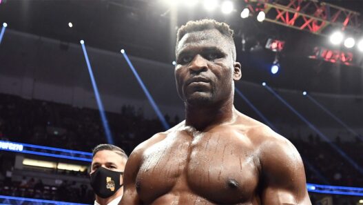 francis ngannou réagit ufc