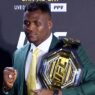 ngannou réagit ufc