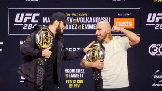 makhachev a dit volkanovski