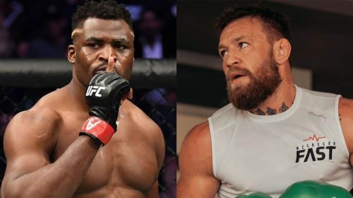 Francis Ngannou Conor McGregor