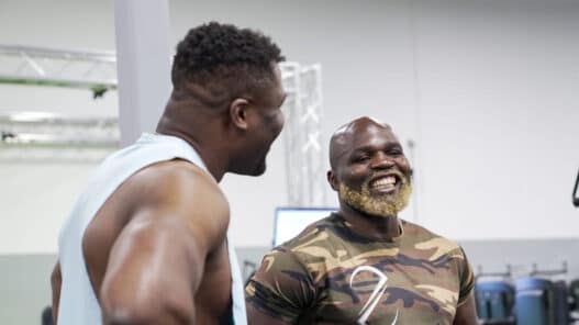 Ngannou félicite Takam