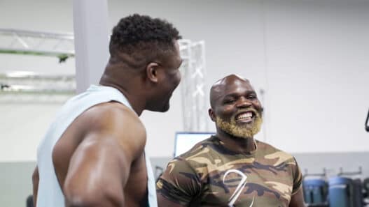 Ngannou félicite Takam