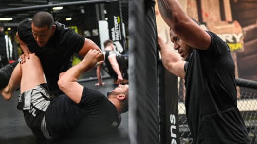 ciryl gane camp entraînement