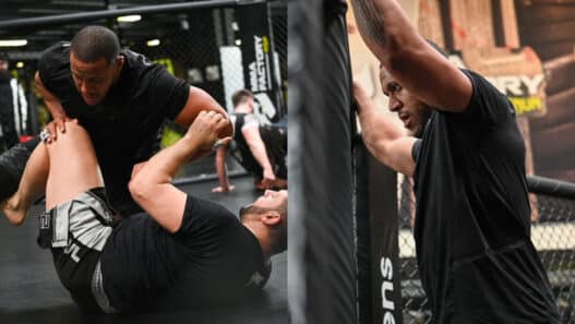 ciryl gane camp entraînement