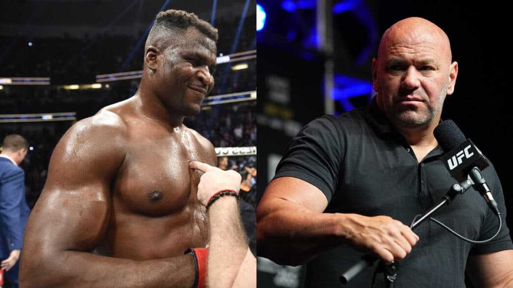 dana white catégorique Ngannou