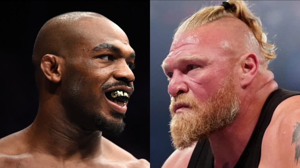 jon jones brock lesnar