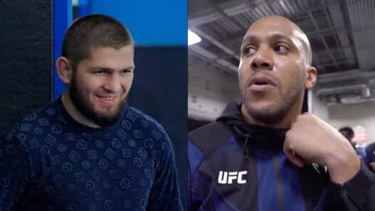 khabib invitation ciryl gane