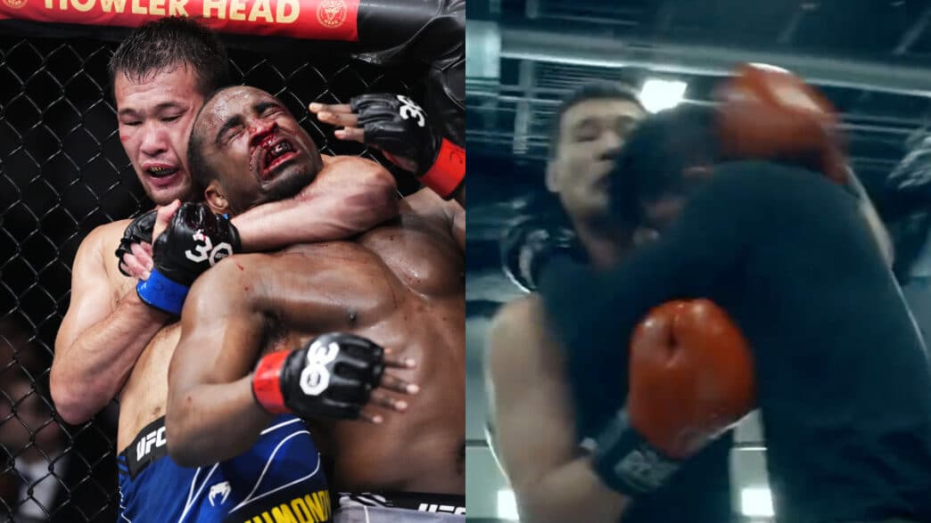 rakhmonov jingliang sparring