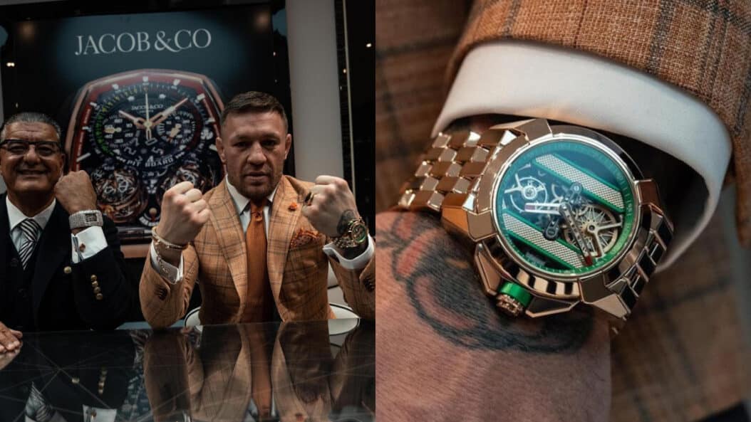 Conor McGregor : une montre à 120 000$ et une collab’ avec Jacob & Co
