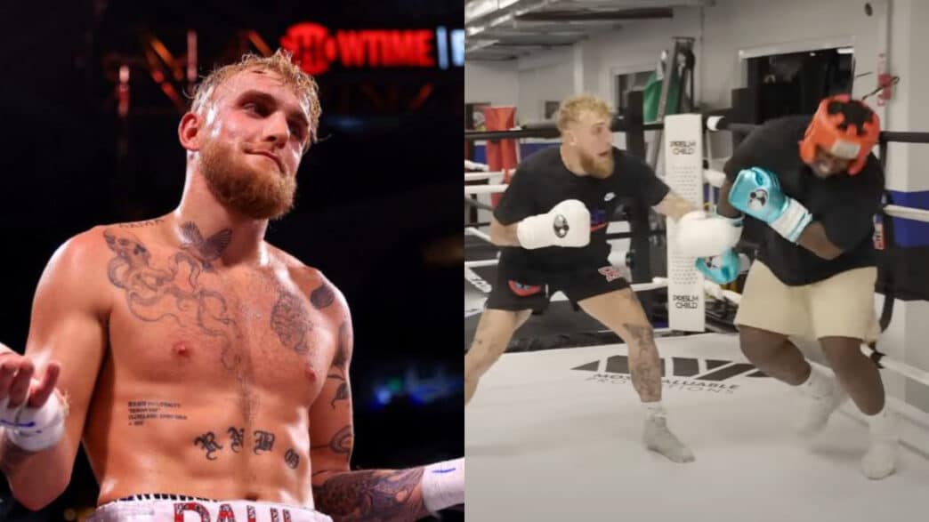 jake paul sparring rappeur