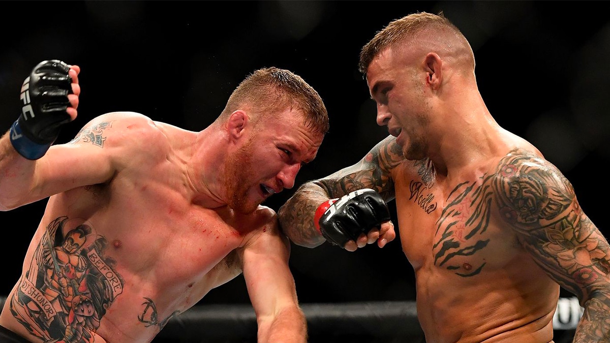 UFC 291 Dustin Poirier vs Justin Geathje 2 officiel pour le titre BMF