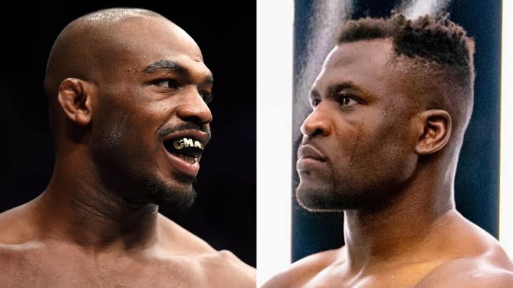 ngannou jones teasing