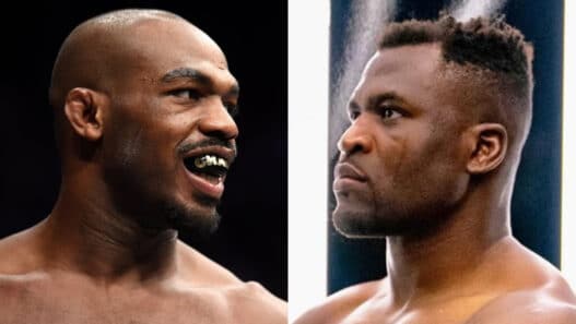 ngannou jones teasing