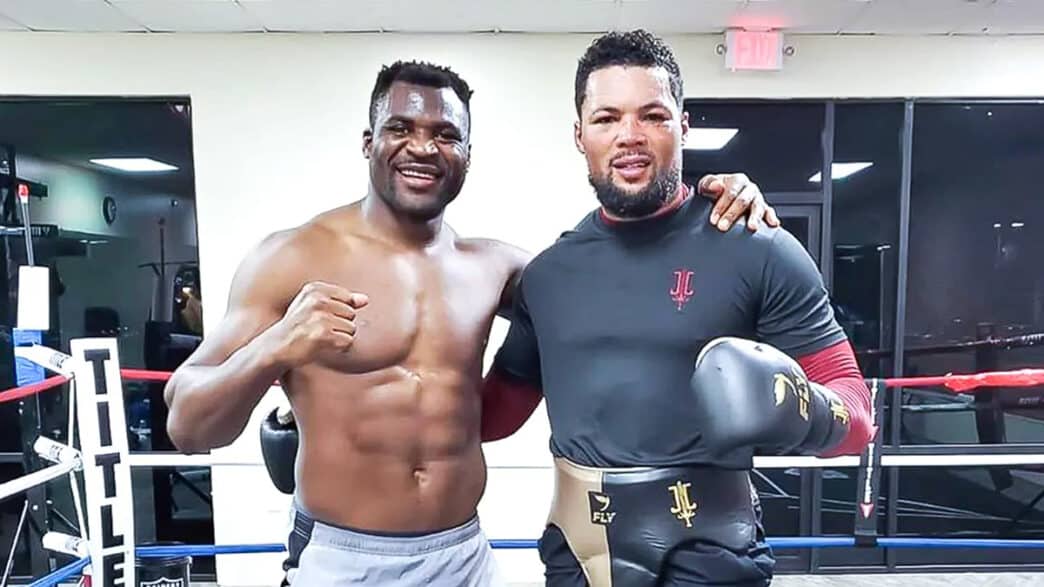 ngannou détruit joyce