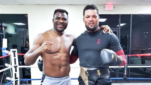 ngannou détruit joyce
