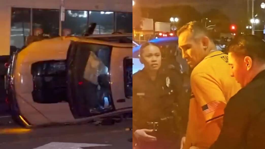 tony ferguson arrêté ivre