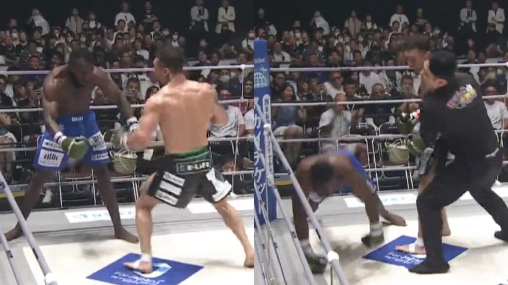 KO terrifiant pétrifie