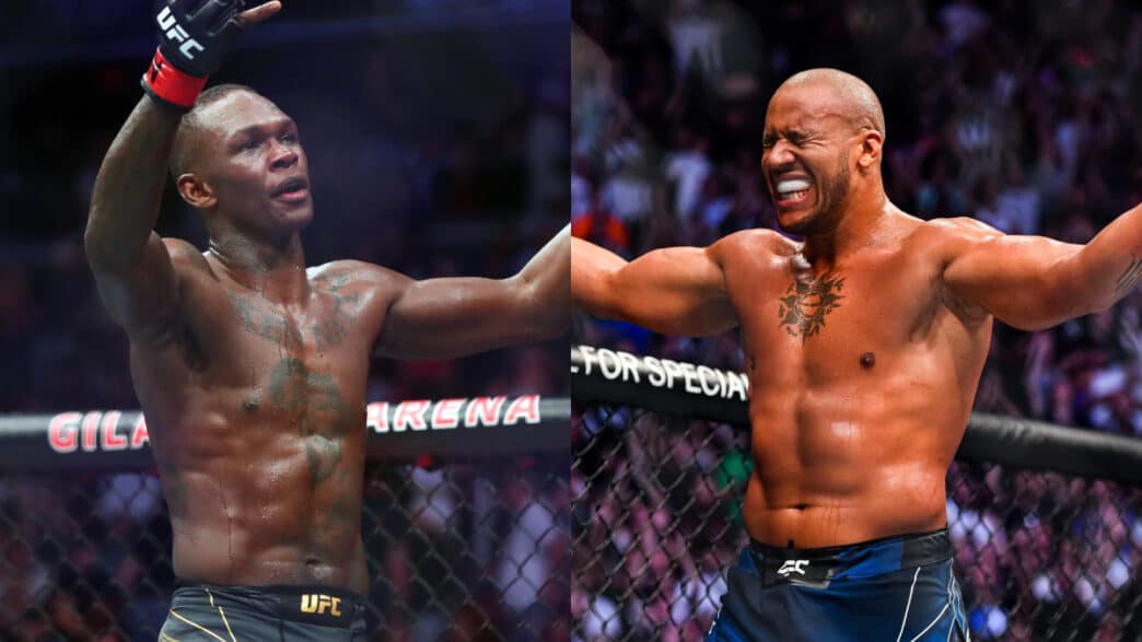 adesanya fan ciryl gane