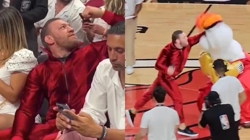 conor mcgregor KO NBA