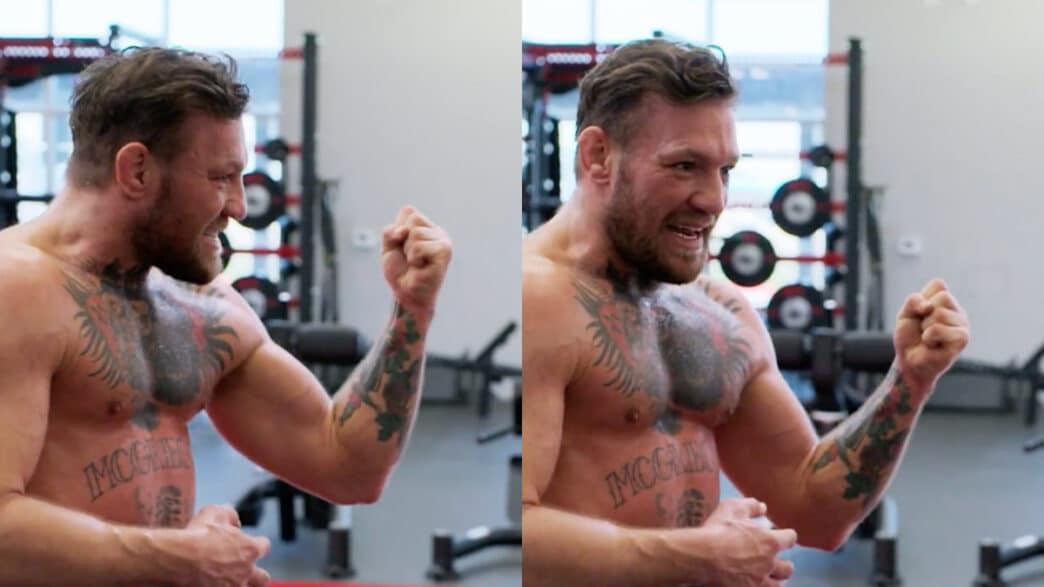 conor mcgregor astuce douleur