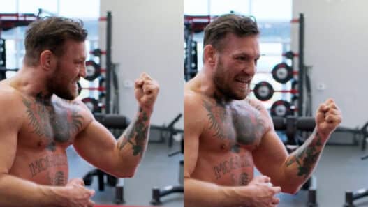 conor mcgregor astuce douleur