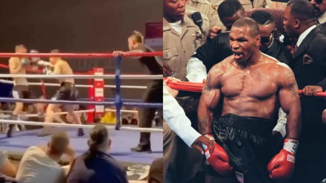 mini mike tyson KO