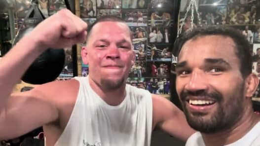 nate diaz mauvais boxeur