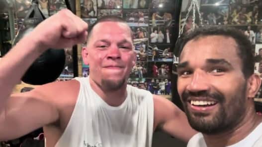 nate diaz mauvais boxeur