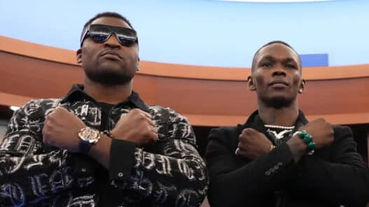 ngannou retour ufc adesanya