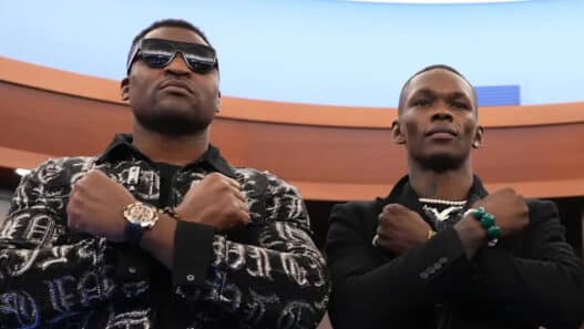 ngannou retour ufc adesanya