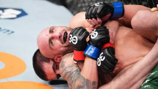 makhachev impressionné volkanovski