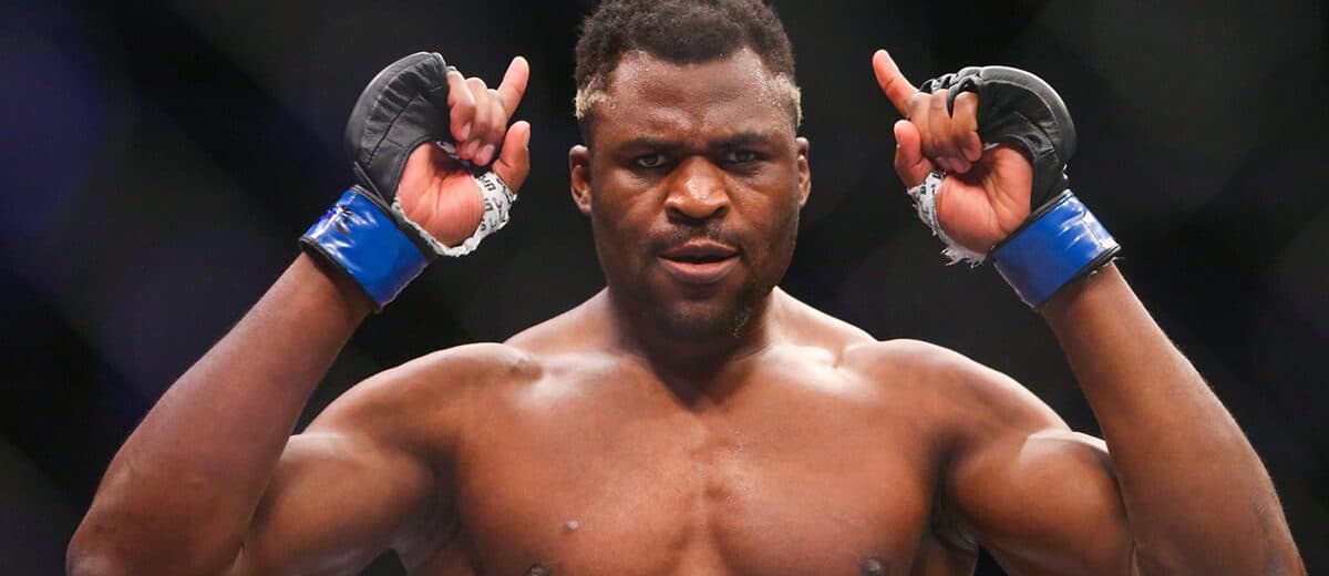 ngannou retour mma