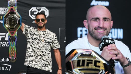 yair ceinture customisée volkanovski