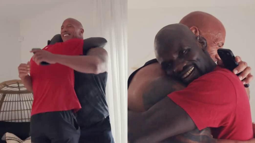 dwayne johnson surprise ufc