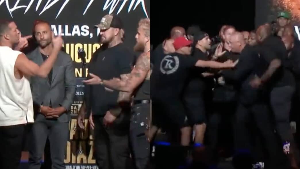 jake paul nate diaz bagarre