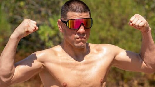 nick diaz s'entraîne UFC