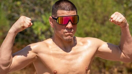 nick diaz s'entraîne UFC