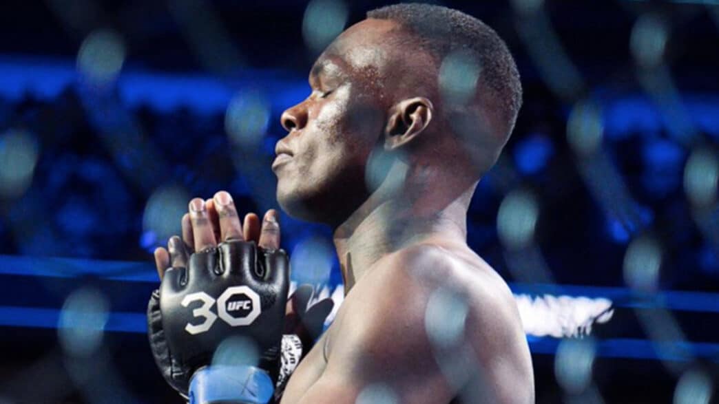 dana white choqué adesanya